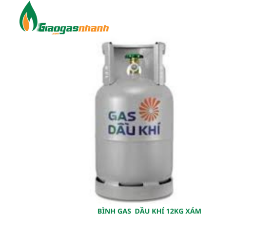 Bình Gas Dầu Khí Xám 12kg