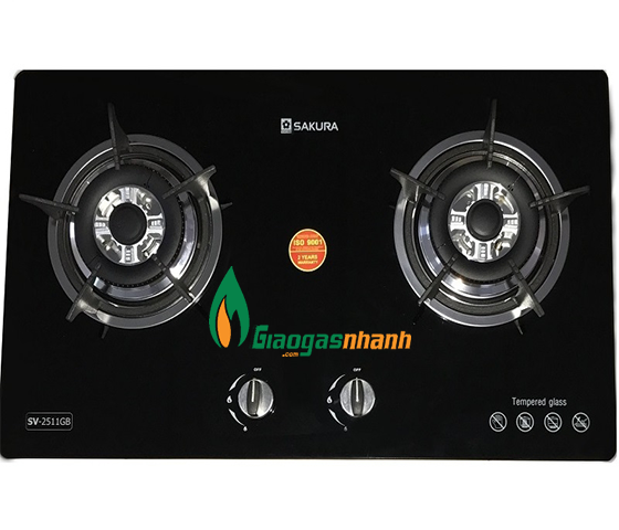 Bếp gas âm Sakura SV-2511GB