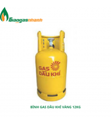 Bình Gas Dầu Khí Vàng 12kg