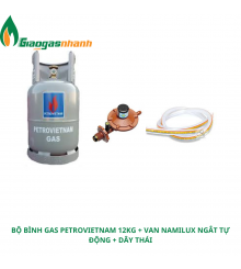 Bộ bình Gas xám 12kg
