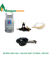 Bộ Bình Gas  Bếp Khè