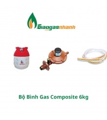 Bộ Bình gas Composite 6kg
