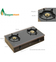 Bếp gas Rinnai RV-3615GL(FB)