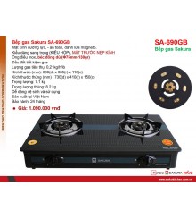 Bếp Gas Sakura 690-GB