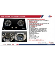 Bếp Gas Âm Sakura SG-2502GB