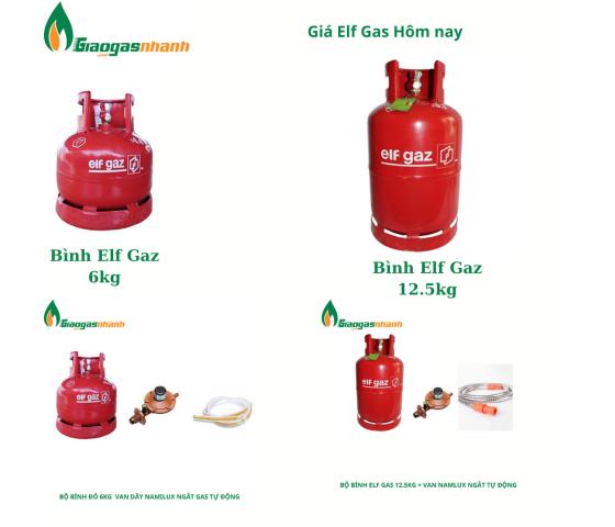 Giá Elf Gas Hôm Nay