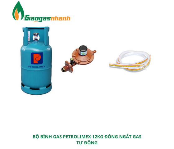 Bộ Bình Bình Gas Petrolimex 12kg