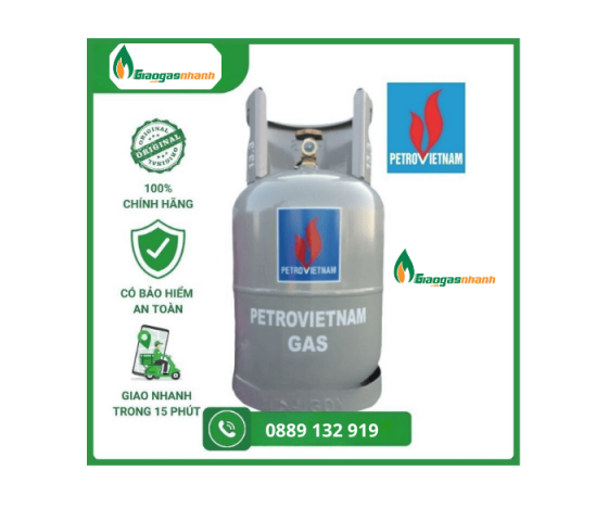 Gas Petrovietnam xám 12kg