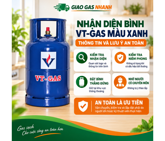 Gas VT Đen 12kg