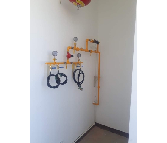 Lắp hệ thống gas nha hàng - khach san