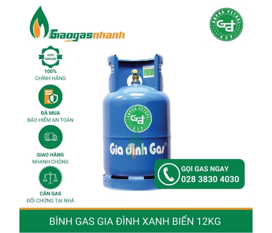 Gas Shell Gia Dình 12kg