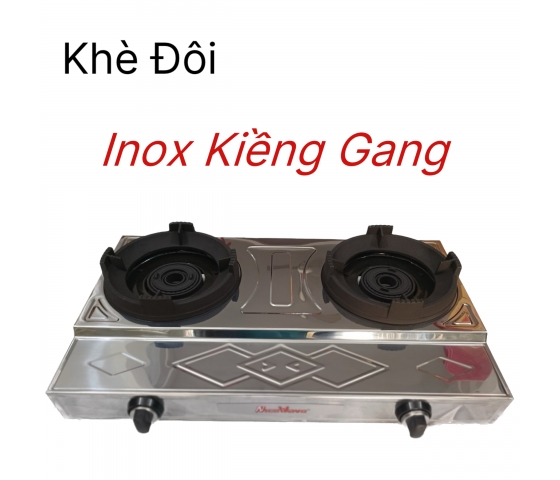 Bếp Khè Đôi  Cao Cấp Kiềng Gas