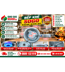Bếp Khè Công Nghiệp SOGo GT168B