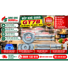BẾP GAS CÔNG NGHIỆP KHÒ SOGO GT 7B