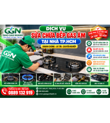 Sửa Chữa Bếp Gas Âm Tại Nhà TP.HCM – Giao Gas Nhanh